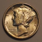 #5 Nicer Low Mintage 1945 P Winged Liberty Head Mercury Dime