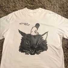Cocteau Twins Girl with Cat T-Shirt band White cotton Full sizes PA8947