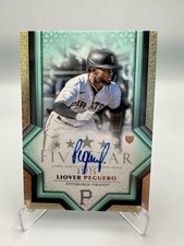 2023 Topps Five Star - Autographs Liover Peguero #FSA-LPE Aqua /75 (AU, RC)