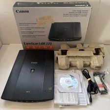 Canon CanoScan LiDE220 Performance Color Image Photo Document Scanner Tested