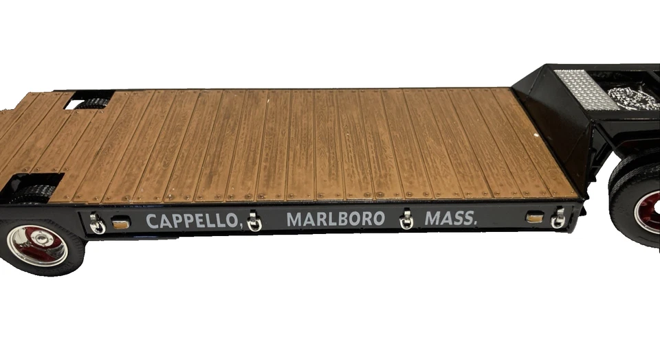 Modelo Mack R 1/34 con remolque Lowboy, Boer B.V. de First Gear 19-2591 Foto 4 de 4