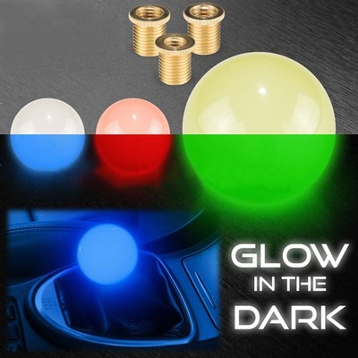 Glow In The Dark Car Gear Shift Knob Ball Manual Shift Lever Shifter Universal