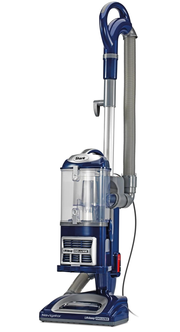 Shark Upright Vacuum, Navigator Lift-Away Deluxe with Large Dust Cup Capacity, H