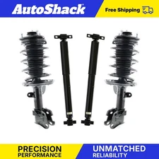Front Complete Struts Rear Shock Absorbers Kit Set of 4 for Honda Pilot 3.5L V6