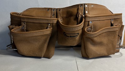 McGuire-Nicholas Pocket Leather Waist Tool Belt/Contractor's Apron  1DM-428-2
