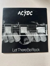 AC/DC Let There Be Rock Gatefold Red Label Pressing  LP APLP.022 NEW