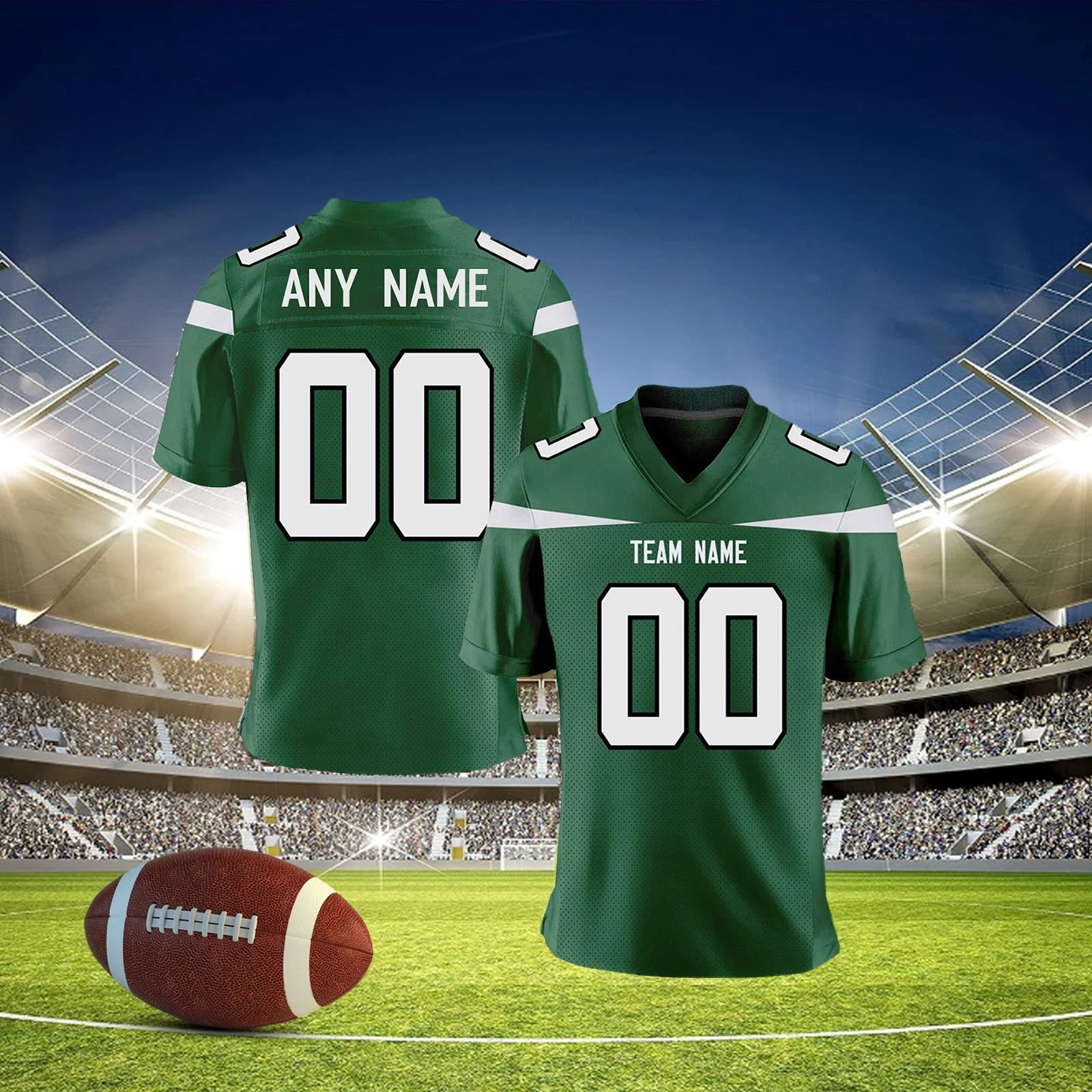 Customized Football Jersey, Personalized Name And Number Shirt, Gift For Fans