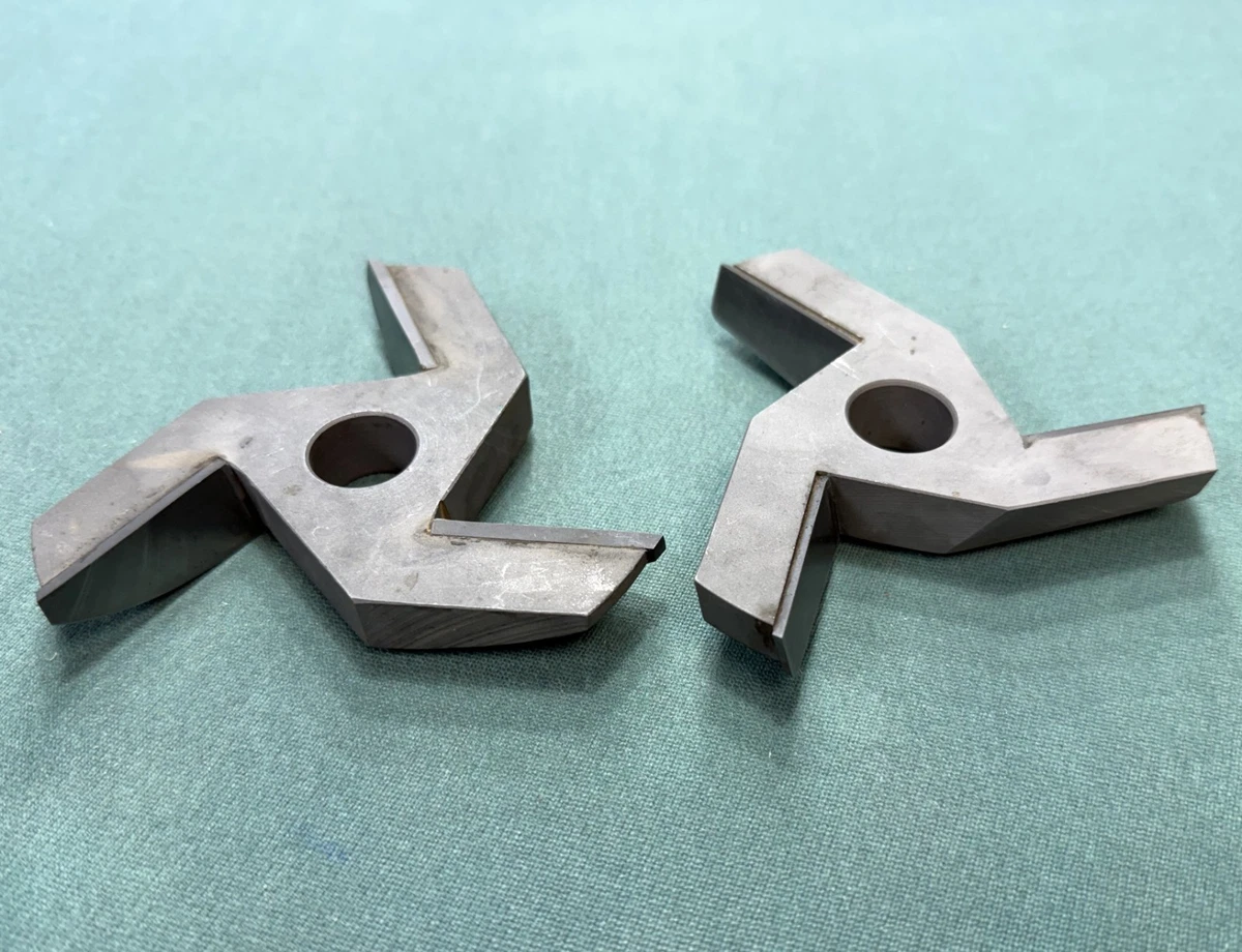 DELTAL Modular Counterbore Cutter Set with Morse Taper Mounting Arbors