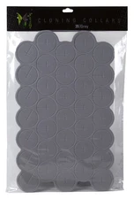 EZ-Clone Colored Cloning Collars, Gray (35/Bag)