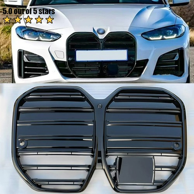 #ad #ad ⭐US stock Dual Line ABS Black Front Kidney Grille Fits For BMW G26 i4 2022 2024 $184.01