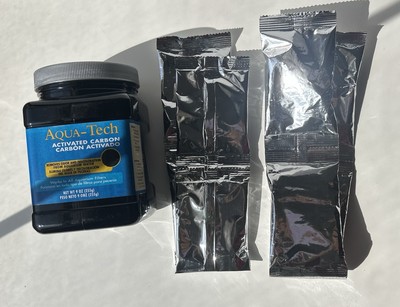 Aqua-Tech Carbon And Packets For Fish tank Filter