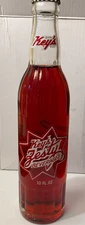 GORGEOUS Vintage Full KEY'S ZESTY ACL Bottle, Prop. of COCA COLA Thomasville  