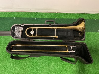Bach USA Brass Trombone Horn with Hardshell Case