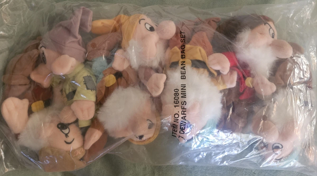 Snow White, Dwarfs Disney Plush Toys (1968-Now) for sale | eBay