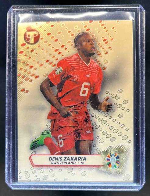 2023 Topps Pristine Road To Euro 2024 Denis Zakaria Superfractors #1/1