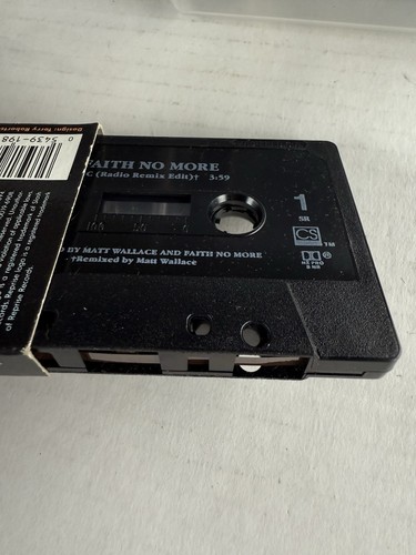 Faith No More Epic Edge Of The World Cassette Single Tape Vintage 1989 - Picture 4 of 4