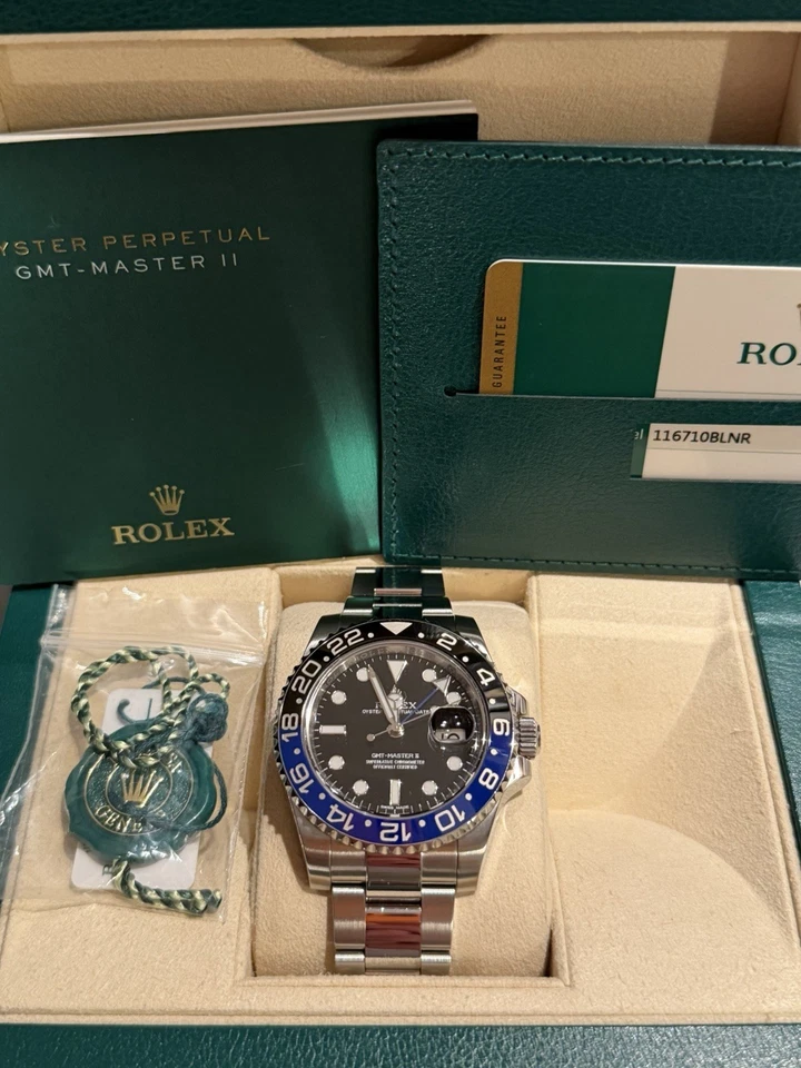 3/27/18 Rolex GMT-Master II 116710BLNR “Batman” (40MM) eBay Live! W - Image 2 of 2