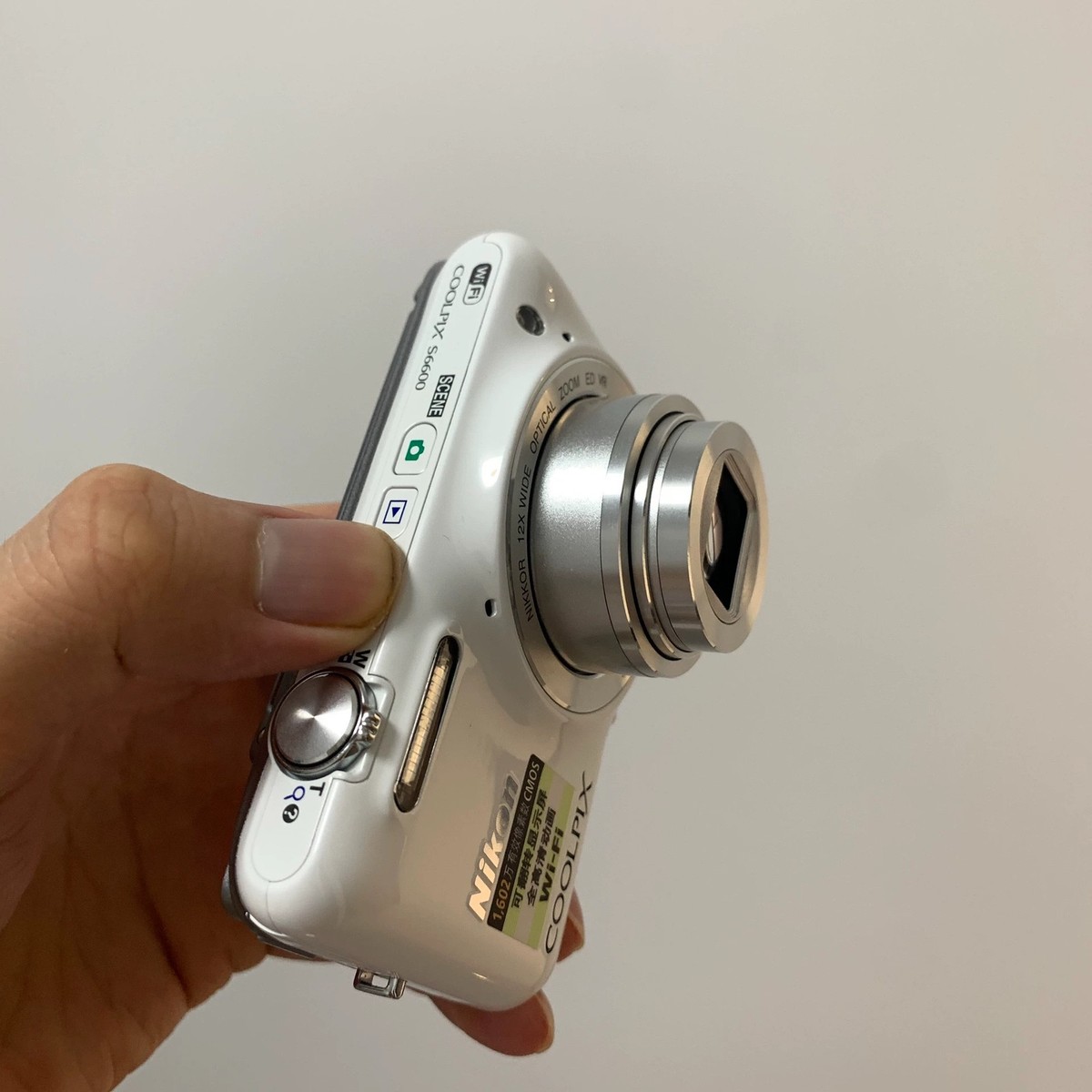 Nikon COOLPIX S6600 12倍光学ズーム ホワイト Nikon COOLPIX S6600 16.0MP Digital Camera - White for sale online