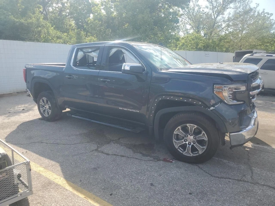 Used Front Right Door Interior Trim Panel fits: 2020 Gmc Sierra 1500 pickup  Gra Foto 4 de 4