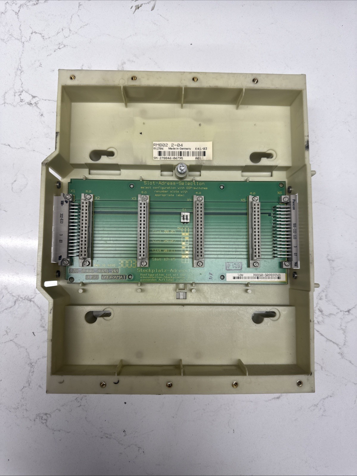 Rexroth Indramat RMB02.2-04 Base Plate 109-0968-3B01-00