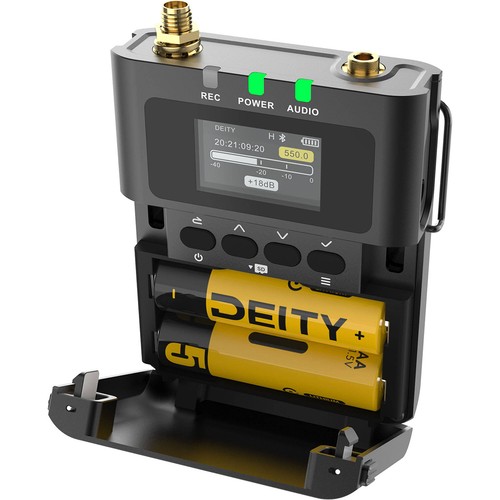 Deity Microphones Theos Digital 2-P Wireless Omni Lav Mic System, 550-663MHz - Picture 4 of 5