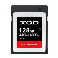 INDMEM XQD Memory Card 128GB 400MB/s Write 440MB/s Read Fr Japan