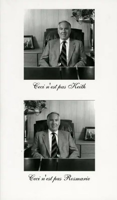 Ceci N'Est Pas Keith/Ceci N'Est Pas Rosmarie - Waldrop, Keith