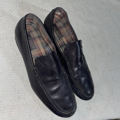 Bed-Stu Mens Casual Loafers Size 11 M Black Leather Going 