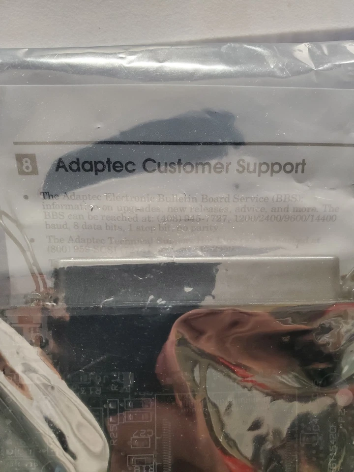 Adaptec AHA-1542CF FGT1542CF 16-bit to SCSI Host Adapter Card 545106-00 Vintage - Image 4 of 4