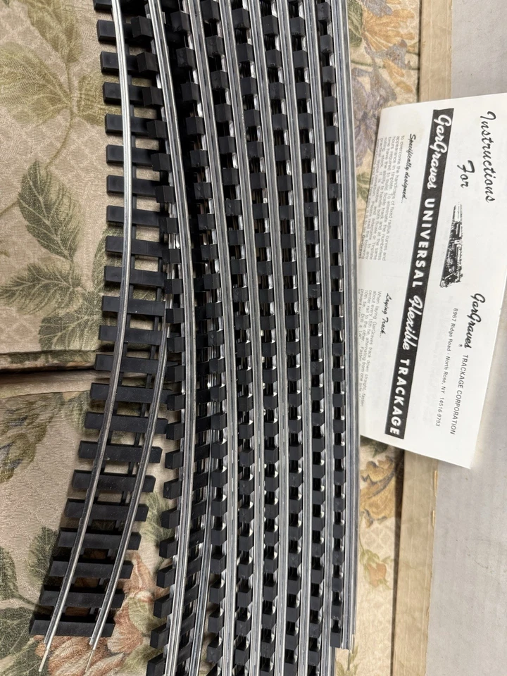 Gargraves WT-54-101 Phantom Tinplate O54 Curves (8) Sections In Original Box B1 - Image 4 of 4