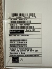 BOX ONLY Apple MacBook 12'' 512 GB Rose Gold Laptop - MMGM2LL/A BOX ONLY ..  