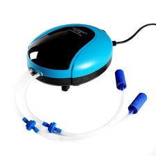 AQUANEAT Quiet Aquarium Air Pump 150Gal Fish Tank Oxygen up to 150 gal, Red