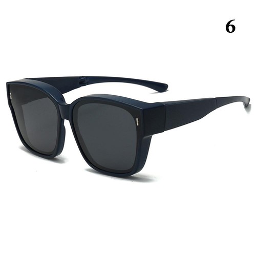 Square Shades Sun Glasses Wrap Around Sunglasses Eyewearsunglasses Cover @ - Picture 10 of 14