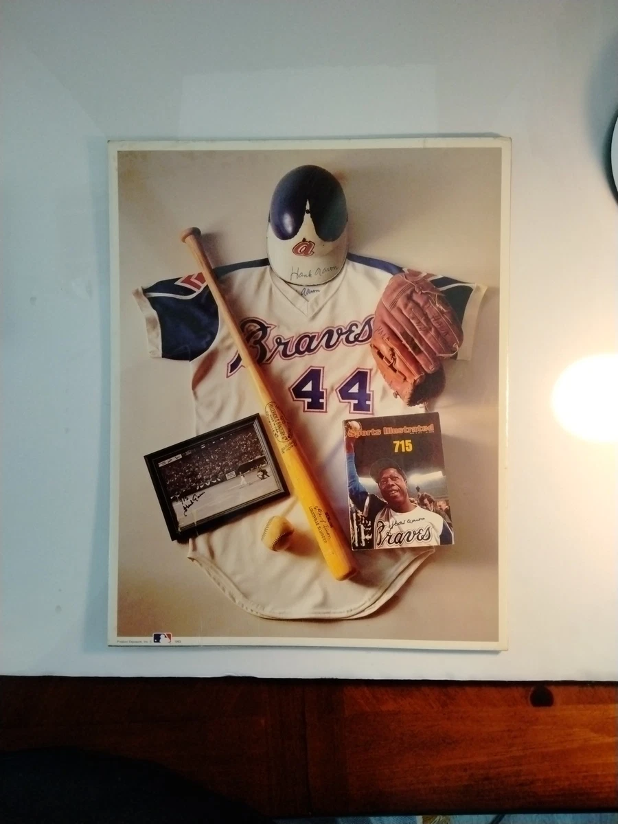 Hank Aaron MLB Original Autographed Lithographs, Posters & Prints