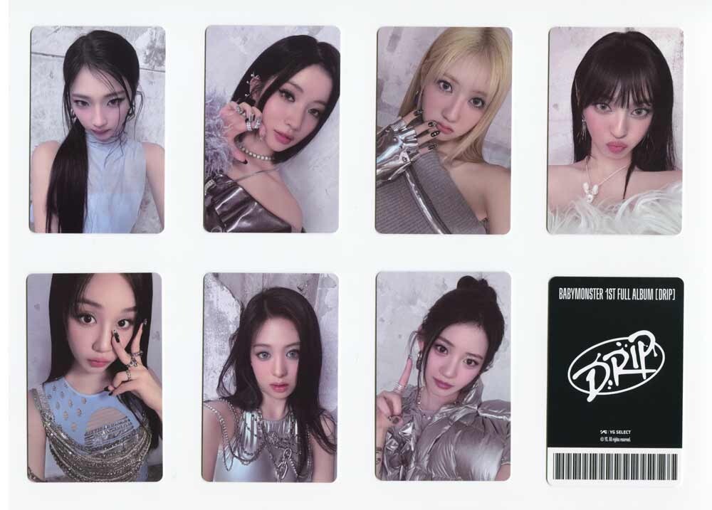 Babymonster DRIP YG SELECT ヨントン トレカ コンプ
