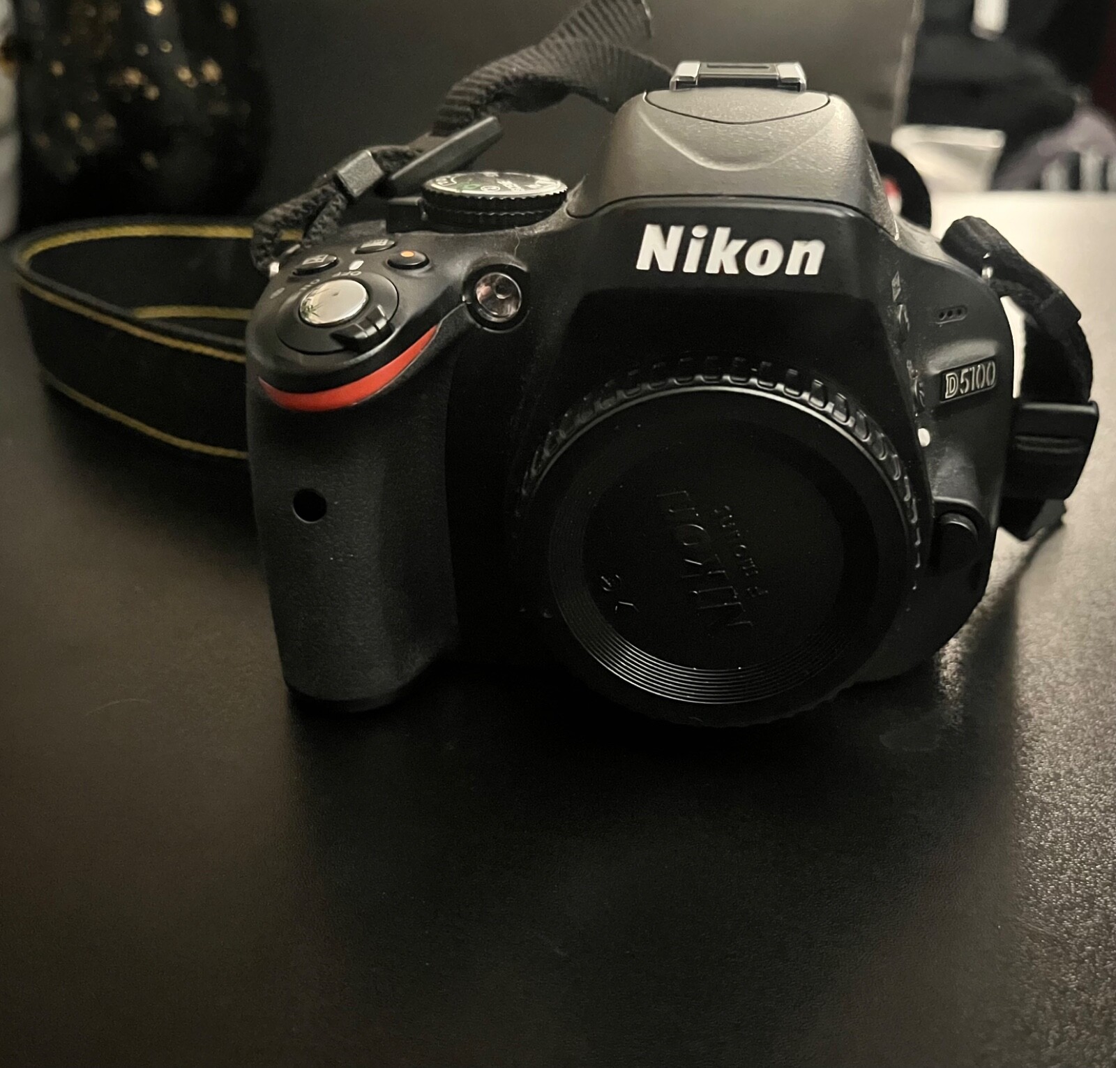 Nikon D5100 16.2 MP Digital SLR Camera (Body Only) gently used, w/cleaning tools