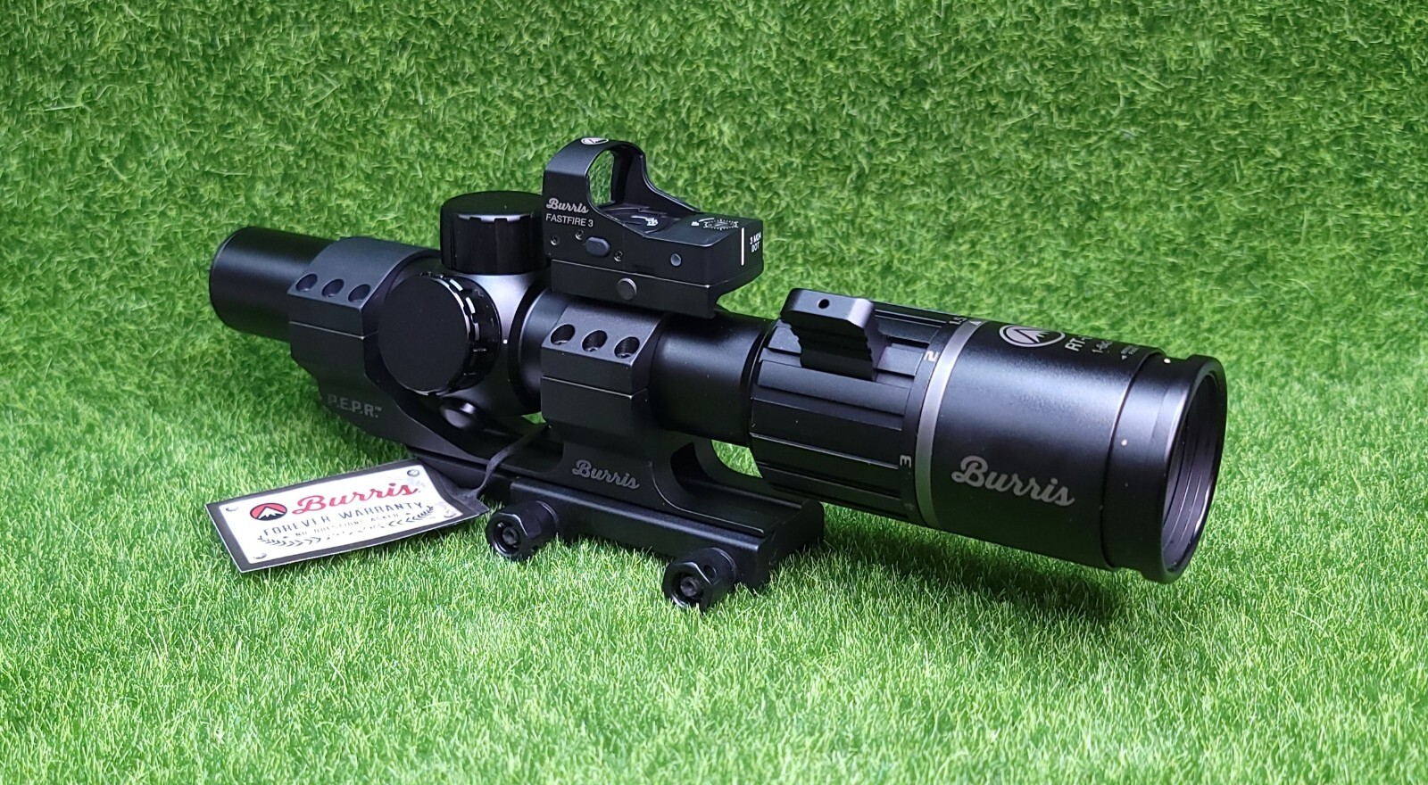 Burris RT-6 1-6x24mm Illum Ballistic Reticle w/ Fastfire Mount ...