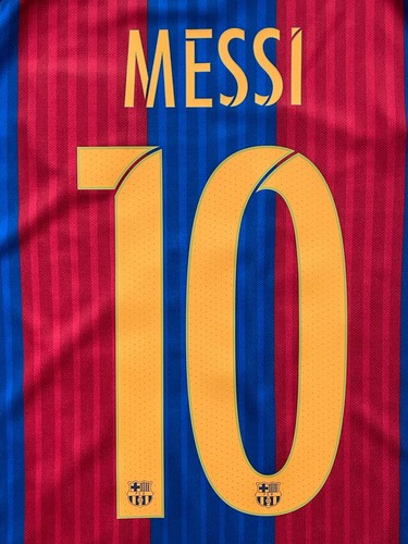 2016/17 Barcelona Home Jersey #10 Messi Small Nike Long Sleeve La Liga NEW - Picture 6 of 21
