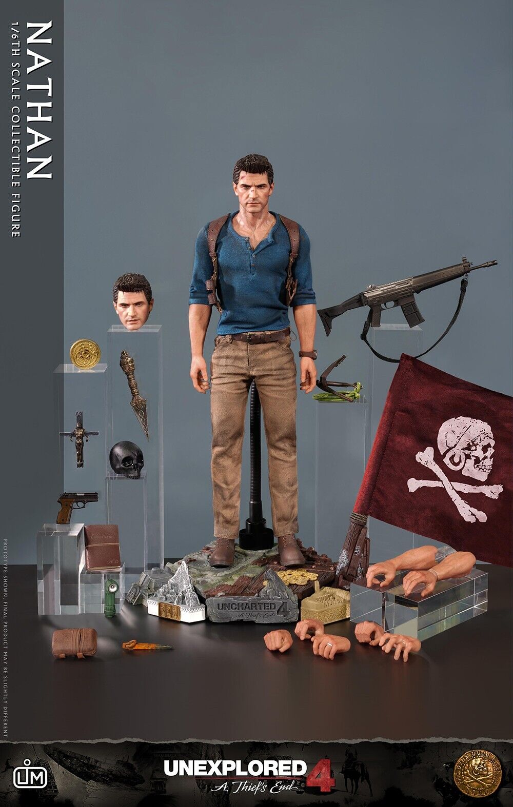 Boneco de Nathan Drake