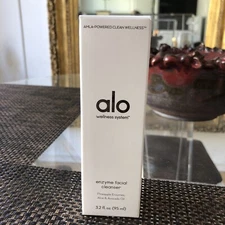Alo Wellness System Enzyme Facial Cleanser 3.2oz New Sealed In Box 