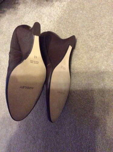 Audley Botas Plataforma Cuero Marrón Talla EU 40 - Imagen 4 de 4