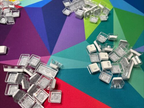 G.SKILL Crystal Crown White Keycaps - Keycap Set 104 Key Layout - Picture 6 of 6