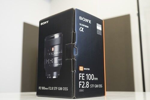 SONY FE 100mm F2.8 STF GM OSS for E Mount SEL100F28GM w/ Tracking EMS NEW - Picture 1 of 1