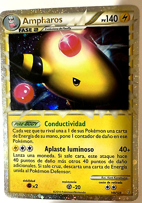 Pokemon Card Spanish HeartGold SoulSilver Rainbow Energy 104/123.