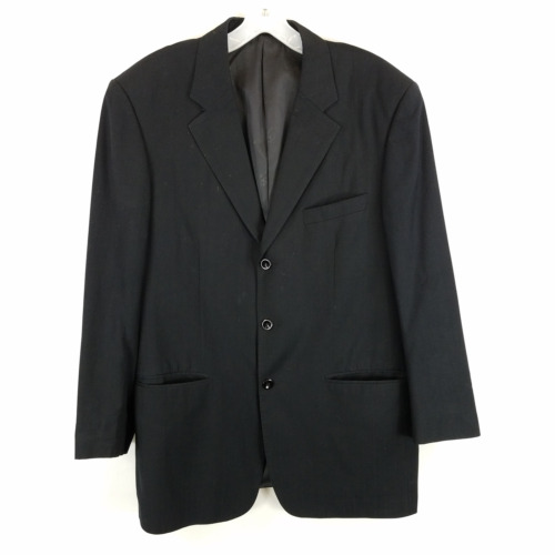 Valentino Men Black Suit Jacket 54 - image 1