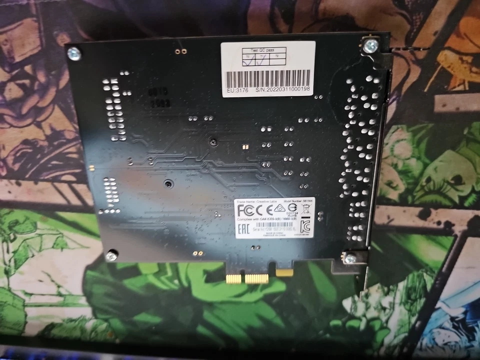 SBX SB1500 Prostudio Creative Sound Blaster PCIe Gaming Sound Card - Image 2 of 4