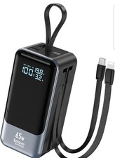 Portable Battery 65W PD Fast Charging