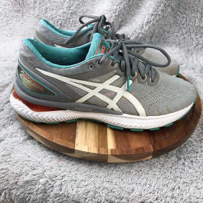 Asics Gel Nimbus 22 Womens Sheet Rock/White Trail Running