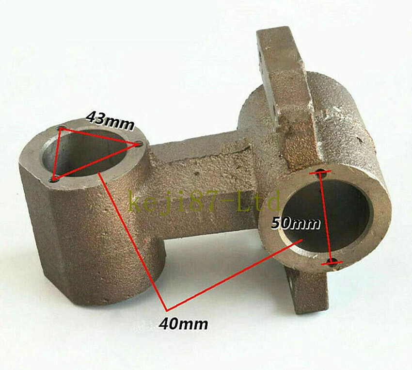 1Set Bridgeport CNC Milling Machine Part J Head X Axis Y Axis Feed Nut & Bracket - Image 3 of 4