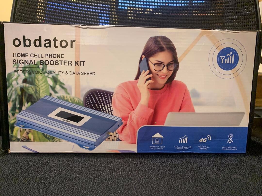Obdator Home Cell Phone Booster Kit Verizon Cell Data